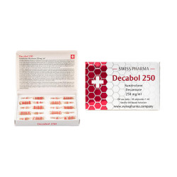 Swiss Pharma Steroids | Ampoule of Decabol 250, Nandrolone Decanoate 250 mg/ml for Muscle Growth