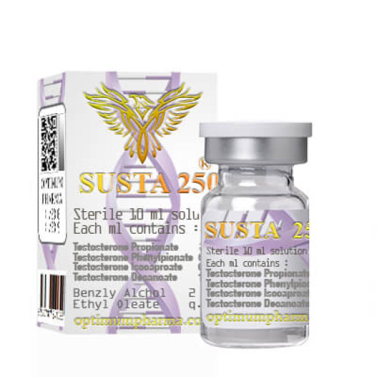 Susta 250 - Testosterone Blend by Optimum Pharma Steroids.