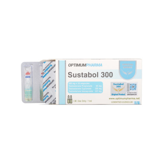 Sustabol 300 Ampoule - Testosterone Mix by Optimum Pharma Steroids.