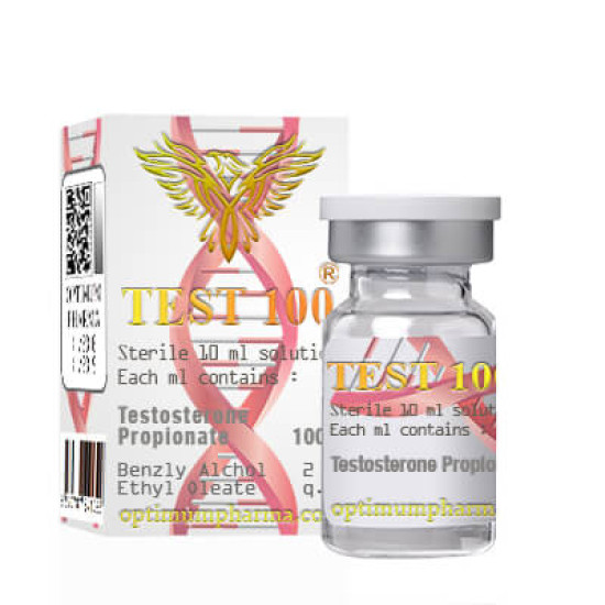 Test 100 - Testosterone Propionate by Optimum Pharma Steroids.