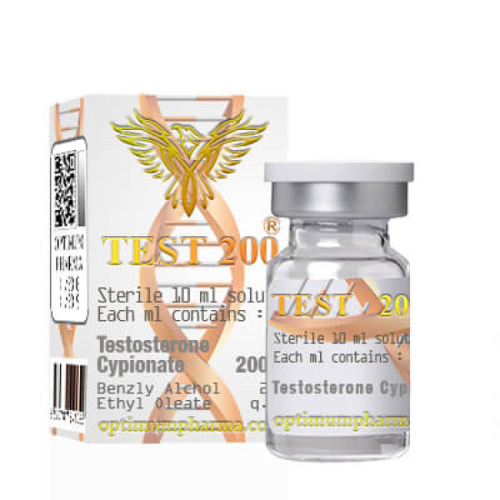 Test 200 - Testosterone Cypionate by Optimum Pharma Steroids.