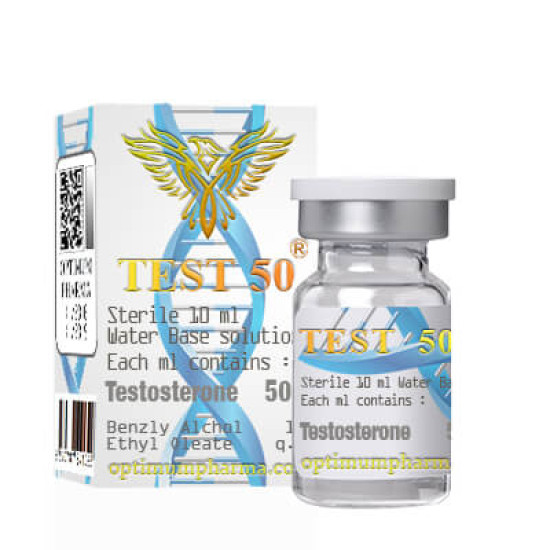 Test 50 - Testosterone Suspension by Optimum Pharma Steroids.