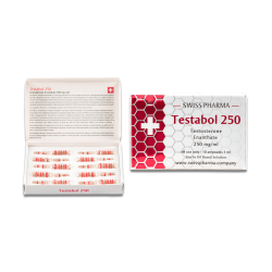 Swiss Pharma Steroids | Ampoule of Testabol 250, Testosterone Enanthate 250 mg/ml for Advanced Muscle Growth
